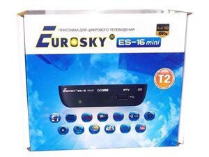 Тюнер Т2 тюнер Es-16miniIPTVYouTube ТМ Eurosky в Дніпропетровській області от компании интернет-магазин "БЫТПРОМТОРГ"