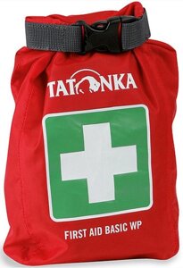 Водонепроницаемая аптечка Tatonka First Aid Basic Waterproof red, материал - T-Cover Tex, красная TAT 2710.015