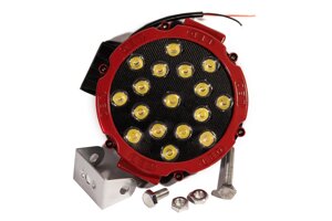 Світлодіодна фара AllLight 51W RED 17chip OSRAM 3535 spot 9-30V