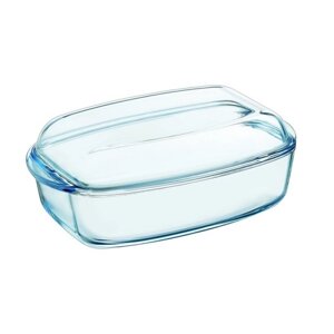 Гусятниця із жароміцного скла 3.0+1.5 л 33х19 см прямокутна Pyrex Essentials 465A000