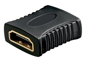 Перехідник моніторний Gutbay HDMI F/F (адаптер) прямий Gold чорний (78.01.2804) в Дніпропетровській області от компании интернет-магазин "БЫТПРОМТОРГ"