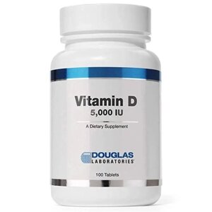 Вітамін D Douglas Laboratories Vitamin D 5000 IU 100 Tabs