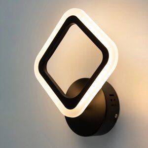 Світильник світлодіодний настінний LED бра Sunlight чорний 5331/1W