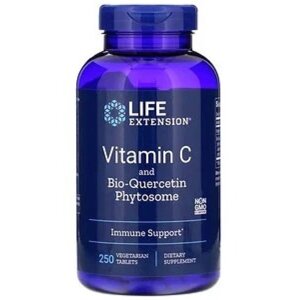 Вітамін C Life Extension Vitamin C and Bio-Quercetin Phytosome 1000 mg/15 mg 250 Veg Tabs в Дніпропетровській області от компании интернет-магазин "БЫТПРОМТОРГ"