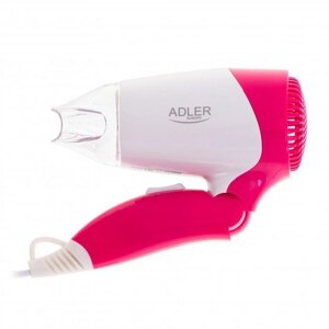 Фен дорожній складаний Adler AD 2259 White/Pink в Дніпропетровській області от компании интернет-магазин "БЫТПРОМТОРГ"