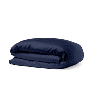 Півтораспальна підковдра Cosas DARK BLUE SATIN 160х220 см Синій