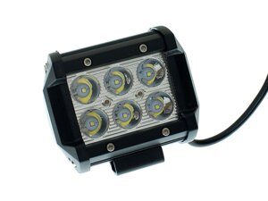 Світлодіодна фара AllLight C-18W 6chip CREE spot 9-30V нижнє кріплення