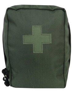 Армійська аптечка, військова сумка для медикаментів 3L Ukr Military Нацгвардія України Хакі