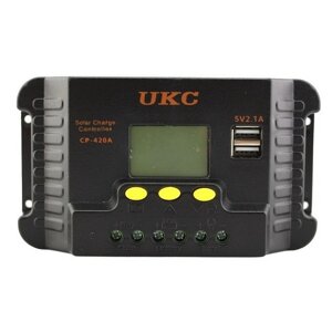 Контролер заряду сонячної батареї UKC CP-420A 8459