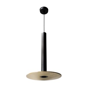 Світильник підвісний у стилі лофт MSK Electric Disk під лампу Е14 NL 26501 BK+BN чорний +бронза