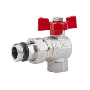 Кран кульовий Icma FAR. ROSSA 1/2" кутовий №362 в Дніпропетровській області от компании интернет-магазин "БЫТПРОМТОРГ"