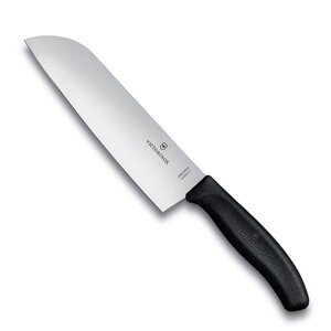 Кухонний ніж Victorinox Santoku 17 см Чорний (6.8503.17B)