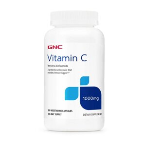 Вітамін C для спорту GNC Vitamin C 1000 mg 180 Caps в Дніпропетровській області от компании интернет-магазин "БЫТПРОМТОРГ"