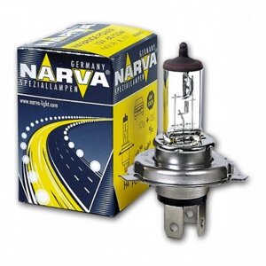 Автолампа NARVA 48861 H4 12V 60/55W P43t RANGE POWER +50