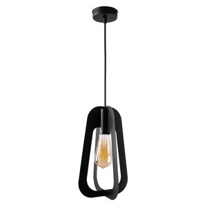 Світильник підвісний MSK Electric Catania в стилі лофт під лампу Е27 NL 3019 BK чорний
