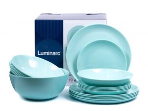 Сервіз столовий Luminarc Diwali Light Turquoise 19 предметів 2947 LUM в Дніпропетровській області от компании интернет-магазин "БЫТПРОМТОРГ"