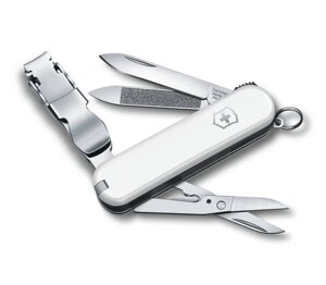 Швейцарський ніж Victorinox NailClip 580 65 мм 8 функцій Білий (0.6463.7) в Дніпропетровській області от компании интернет-магазин "БЫТПРОМТОРГ"