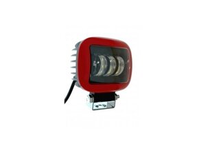 Світлодіодна фара AllLight 30W (A) 3chip spot 9-30V (RED)