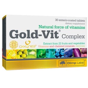 Вітамінно-мінеральний комплекс для спорту Olimp Nutrition Gold-Vit Complex 30 Tabs