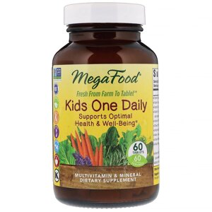 Вітаміни для дітей MegaFood Kids One Daily 60 таблеток (7963)