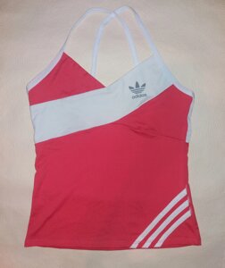 Жіноча спортивна майка Adidas 46 р. Корал (Ю 40)