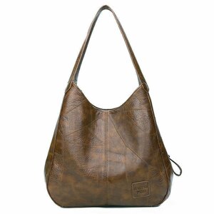 Сумка-шопер Italian Bags Scerino 33x12x54 см Коричневий (id_872) в Дніпропетровській області от компании интернет-магазин "БЫТПРОМТОРГ"