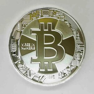 Сувенірна монета Eurs Bitcoin Срібний колір (BTC-S-2) в Дніпропетровській області от компании интернет-магазин "БЫТПРОМТОРГ"