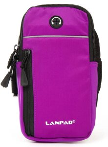 Сумка на руку LANPAD 10*19*3 см Фіолетовий (LAN36011 purple) в Дніпропетровській області от компании интернет-магазин "БЫТПРОМТОРГ"