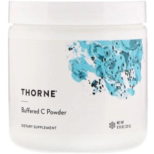 Вітамін C Thorne Research Buffered C Powder 8.15 oz 231 g /42 servings/