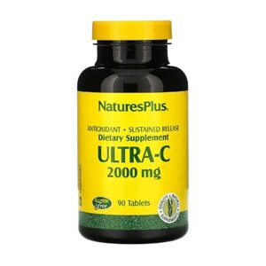 Вітамін C Nature's Plus Ultra-C 2000 mg 90 Tabs в Дніпропетровській області от компании интернет-магазин "БЫТПРОМТОРГ"