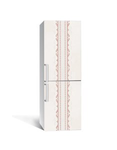 Наліпка на холодильник Zatarga «Фігурний бордюр» 600х1800 мм вінілова 3Д Наліпка декор на кухню