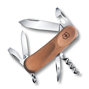 Швейцарський ніж Victorinox EvoWood 10 85 мм 11 функцій Світлий горіх (2.3801.63)