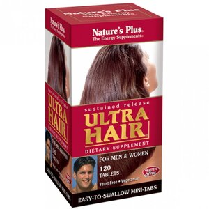 Комплекс для шкіри, волосся, нігтів Nature's Plus Ultra Hair For Men & Women 120 Tabs в Дніпропетровській області от компании интернет-магазин "БЫТПРОМТОРГ"