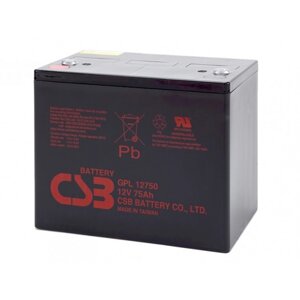 Акумуляторна батарея AGM CSB GPL12750 12V 75Ah