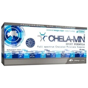 Мультимінерали для спорту Olimp Nutrition Chela-Min 60 Caps