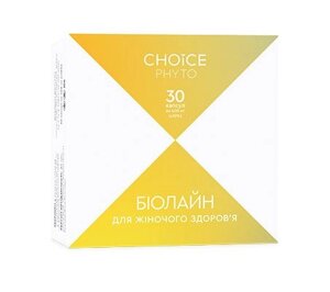 Жіночий комплекс Choice Біолайн 400 мг 30 капсул в Дніпропетровській області от компании интернет-магазин "БЫТПРОМТОРГ"