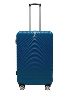 Валіза середня M ABS-пластик Worldline Airtex 652 694529см 88л Синій