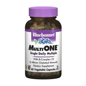 Вітамінно-мінеральний комплекс Bluebonnet Nutrition MultiONE 60 Veg Caps