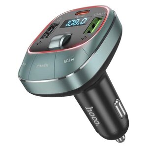 Автомобільний FM модулятор трансмітер Hoco E76 2USB/Type-C PD 45W зі швидкою зарядкою в Дніпропетровській області от компании интернет-магазин "БЫТПРОМТОРГ"