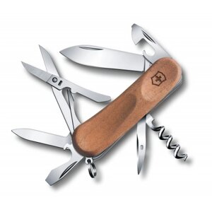 Швейцарський ніж Victorinox EvoWood 14 85 мм 12 функцій Світлий горіх (2.3901.63)