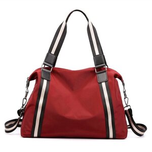 Спортивна сумка Italian Bags Дора Червоній 31х13х40 см (id_1512) в Дніпропетровській області от компании интернет-магазин "БЫТПРОМТОРГ"