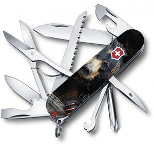 Складаний ніж Victorinox Fieldmaster Animal 91 мм 16 функцій Чорний ведмідь (1.4713.3_F1100pw) в Дніпропетровській області от компании интернет-магазин "БЫТПРОМТОРГ"