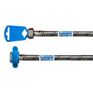 Шланг для води Santan Flex-water 1/2"х1/2" 50 см гайка-гайка в Дніпропетровській області от компании интернет-магазин "БЫТПРОМТОРГ"