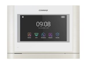 Відеодомофон Commax CDV-704MF White в Дніпропетровській області от компании интернет-магазин "БЫТПРОМТОРГ"