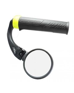 Дзеркало в кермо велосипеда POLISH 62 мм регульовані Чорний (LUS301)