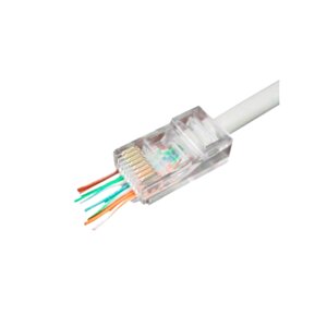 Конектор наскрізний GreenVision RJ45 Cat. 5E 100 шт