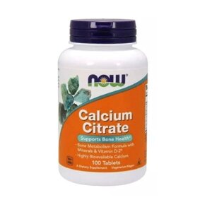 Мультимінеральний комплекс NOW Foods Calcium Citrate 100 Tabs NF1230 в Дніпропетровській області от компании интернет-магазин "БЫТПРОМТОРГ"