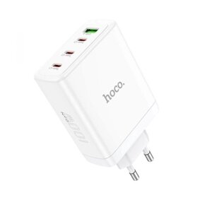 Зарядний пристрій USB HOCO N31 Leader PD100W White в Дніпропетровській області от компании интернет-магазин "БЫТПРОМТОРГ"