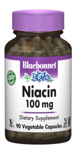 Ніацин (В3) 100 мг Bluebonnet Nutrition 90 гелевих капсул в Дніпропетровській області от компании интернет-магазин "БЫТПРОМТОРГ"