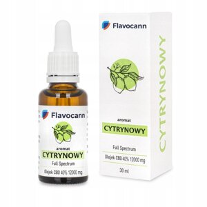 Олія КБД CBD oil 30% Flavocann Full Spectrum 30ml 9000mg Cytryna Польща в Дніпропетровській області от компании интернет-магазин "БЫТПРОМТОРГ"